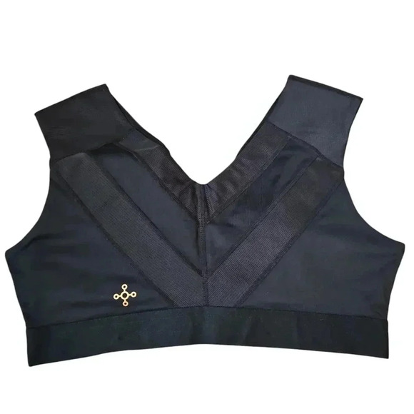 NWT Tommie Copper Black Shoulder Support Bra With Zipper 2XL Compression - Picture 4 of 13